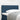 LED Hoofdbord met LED -striplichten Blauw 80 cm Stof