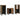 Badkamermeubelset 3 pcs Multikleur Massief gerecycled hout