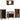 Badkamermeubelset 4 pcs Multikleur Massief gerecycled hout