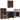 Badkamermeubelset 4 pcs Multikleur Massief gerecycled hout