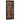 Kapstok 40x2x80 cm massief gerecycled hout meerkleurig