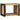 Wandcube met plank Bruin 55 x 35 x 40 cm Massief mangohout