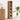 Kledingkast 30x50x200 cm bewerkt hout artisanaal eikenkleur