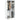 Kledingkast 100x50x200 cm bewerkt hout wit
