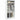 Kledingkast 100x50x200 cm bewerkt hout wit
