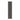 Plissé rolgordijn 40x200 cm stofbreedte 39,4 cm polyester zwart
