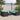6-delige Loungeset met kussens poly rattan zwart