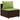 5-delige Loungeset met kussens poly rattan bruin