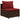 5-delige Loungeset met kussens poly rattan bruin