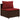 5-delige Loungeset met kussens poly rattan bruin