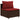 5-delige Loungeset met kussens poly rattan bruin