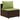5-delige Loungeset met kussens poly rattan bruin