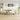 Eetkamerstoelen 4 st linnen-look stof beige