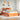 Bed met boekenkast zonder matras grenenhout wasbruin 160x200 cm