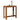 Bartafel 102x50x103,5 cm bewerkt hout oud houtkleurig