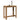 Bartafel 102x50x103,5 cm bewerkt hout artisanaal eikenkleurig