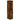 Apothekerskast 30x41x144,5 cm bewerkt hout gerookt eikenkleurig