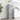 Apothekerskast 40x41x118 cm bewerkt hout betongrijs