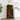 Apothekerskast 40x41x118 cm bewerkt hout gerookt eikenkleurig
