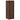 Apothekerskast 40x41x118 cm bewerkt hout bruin eikenkleurig
