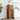 Apothekerskast 40x41x118 cm bewerkt hout oud houtkleurig