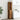 Apothekerskast 30x41x174,5 cm bewerkt hout oud houtkleurig