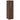 Apothekerskast 40x41x144,5 cm bewerkt hout bruin eikenkleurig