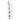 Apothekerskast 40x41x174,5 cm bewerkt hout wit