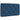 Hoofdbordkussen 80 cm stof blauw