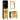 Badkamermeubelsets 3 pcs Zwart en Goud 38 x 33 x 160 cm