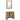 Badkamermeubelset met plank 2 pcs Bruin 62 x 33 x 58 cm