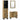 Badkamermeubelset met lade 3 pcs Bruin 38 x 33 x 160 cm