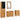 Badkamermeubelset met lade 4 pcs Bruin 38 x 33 x 160 cm