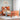 Bed met boekenkast zonder matras grenenhout wasbruin 75x190 cm