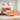 Bed met boekenkast zonder matras grenenhout wasbruin 140x190 cm
