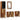 Badkamermeubelset met lade 4 pcs Honingbruin 62 x 33 x 58 cm