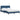 Bed met matras "Hanko" stof blauw 140x190 cm