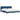 Bed met matras stof blauw 200x200 cm