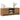 Tv-meubel 102x30x37,5 cm bewerkt hout artisanaal eikenkleur