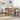 Eettafel 120x60x76 cm bewerkt hout artisanaal eikenkleur