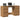 Bureau 140x50x77 cm bewerkt hout artisanaal eikenkleur
