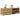 Tv-meubel 120x34x37 cm bewerkt hout artisanaal eikenkleur