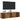 Tv-wandmeubel 120x30x30 cm bewerkt hout oud houtkleurig