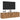 Tv-wandmeubel 120x30x30 cm bewerkt hout artisanaal eikenkleurig