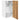 Hangkast Lyon 30x31x60 cm bewerkt hout artisanaal eikenkleur