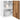 Hangkast Lyon 40x31x60 cm bewerkt hout oud houtkleurig