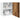 Hangkast Lyon 50x31x60 cm bewerkt hout oud houtkleurig