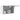 Hangkast Lyon 60x31x40 cm bewerkt hout betongrijs