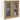Keukenwandkast Lyon met glazen deur 60x31x60 cm artisanaal eiken