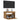 Tv-meubel met LED 60x35x40 cm bewerkt hout artisanaal eiken